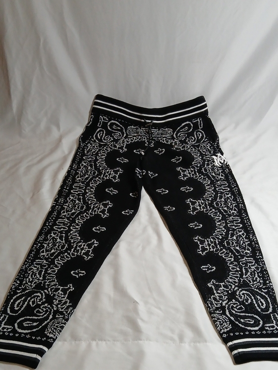 AMIRI Other - AMIRI Black Bandana-Print Jogger Pants